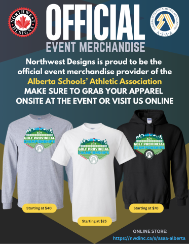 ASAA Golf Apparel Flyer